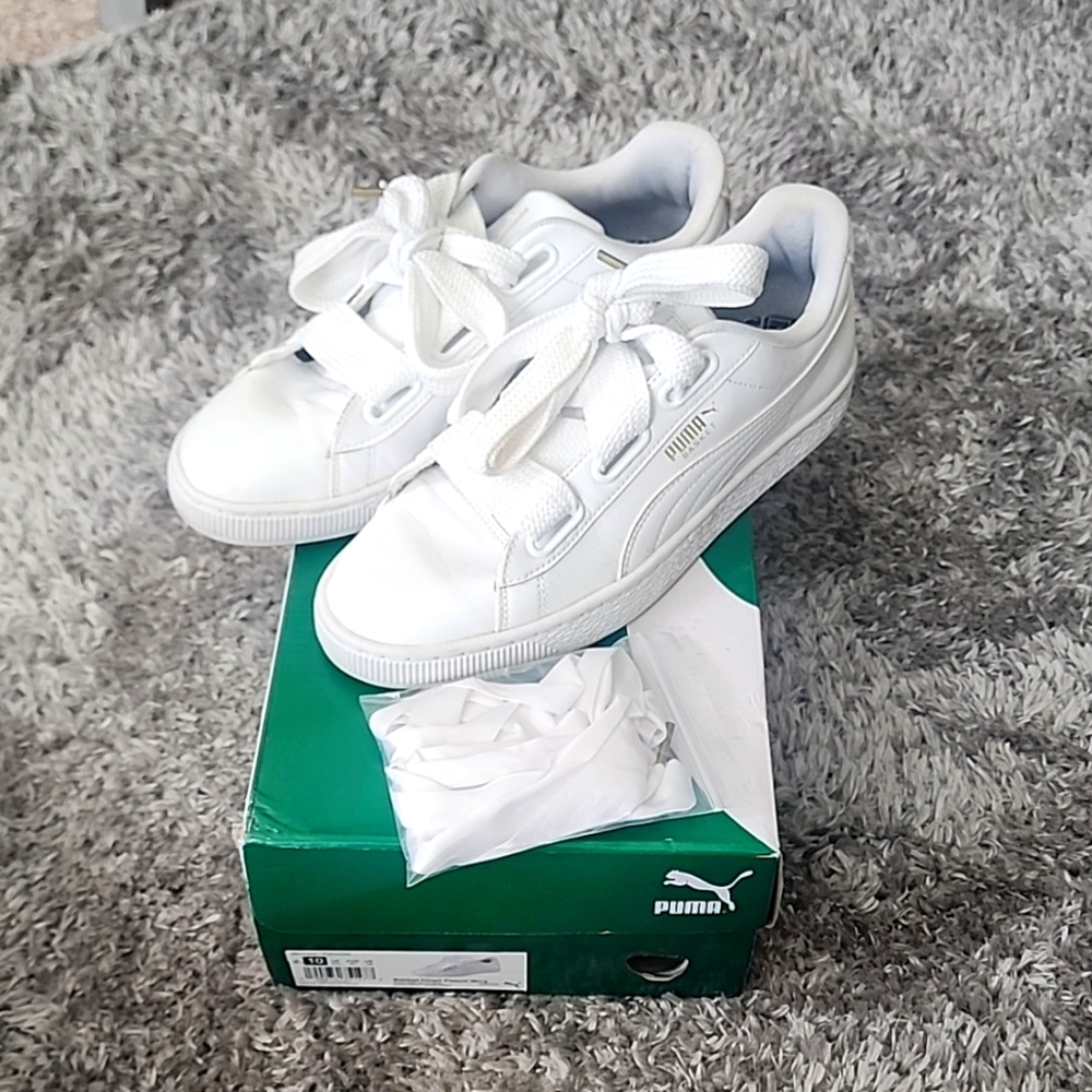 White sneakers